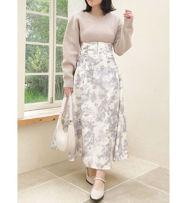 dazzlin「バックストリングニットプルオーバー」|ニット・セーター|