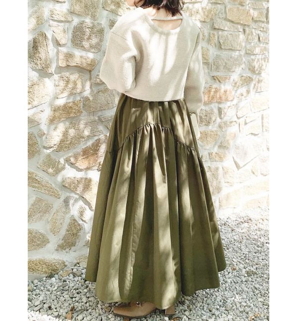 dazzlin「バックストリングニットプルオーバー」|ニット・セーター|