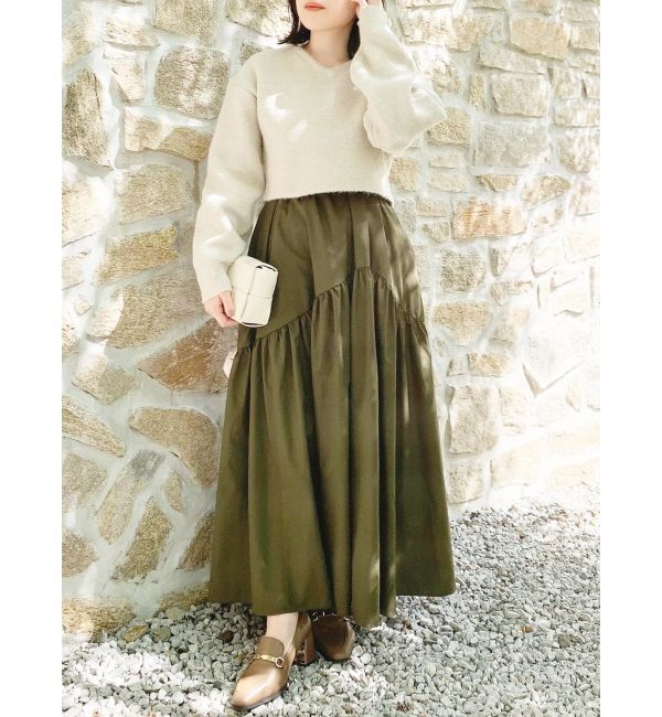 dazzlin「バックストリングニットプルオーバー」|ニット・セーター|