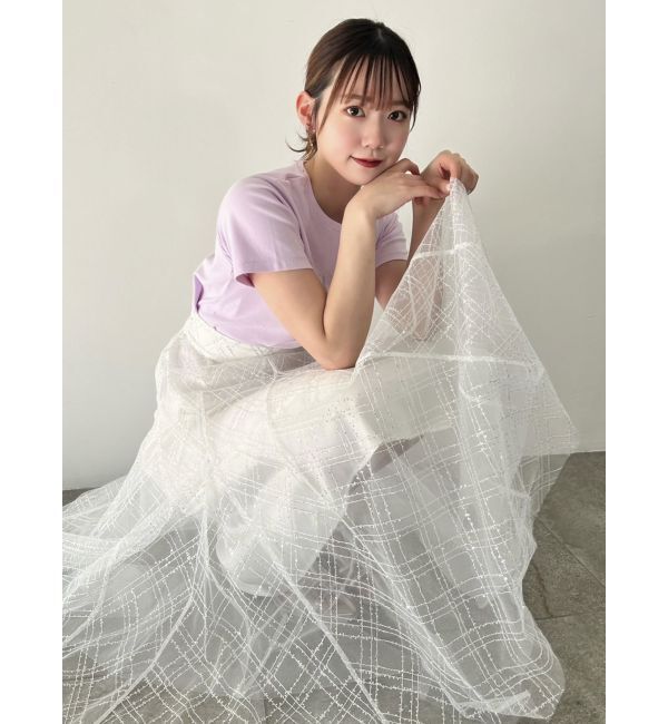 dazzlin「RIPPLE OF COLORロゴT」|Tシャツ・カットソー|