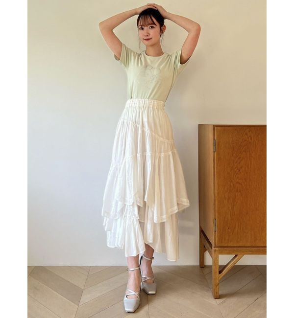 dazzlin「RIPPLE OF COLORロゴT」|Tシャツ・カットソー|