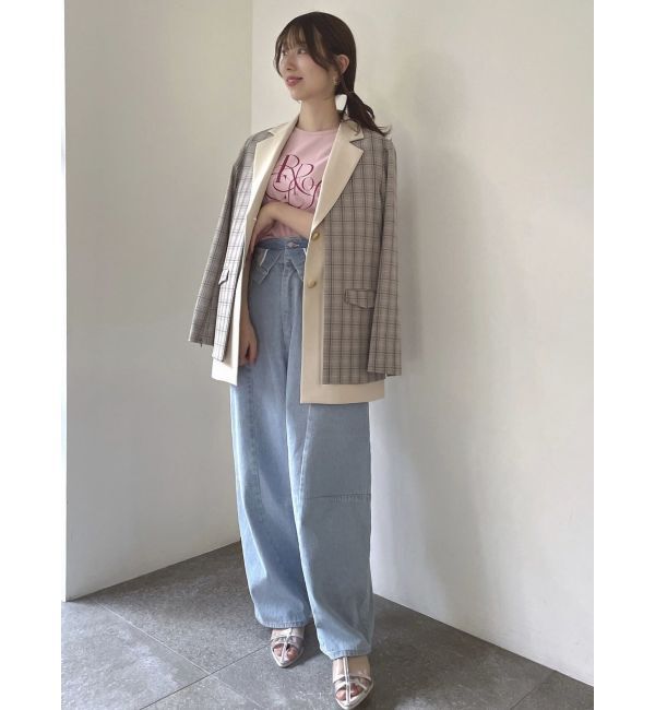 dazzlin「RIPPLE OF COLORロゴT」|Tシャツ・カットソー|