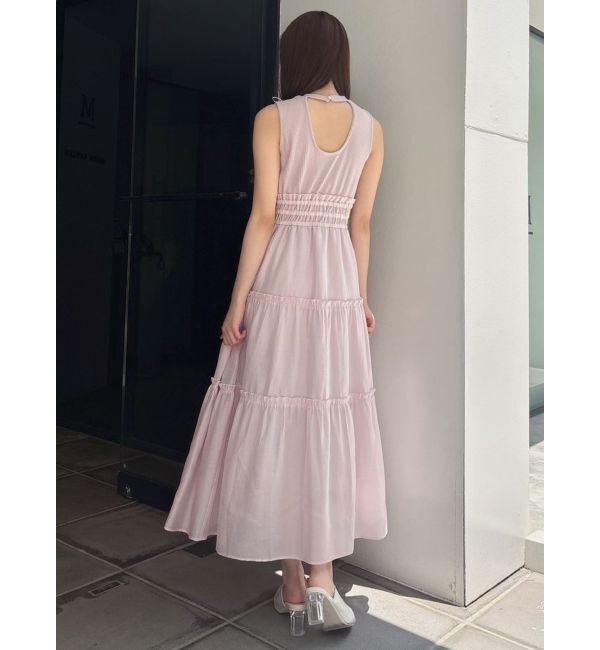 dazzlin「メニーリボンドッキングティアードワンピース」|ワンピース|