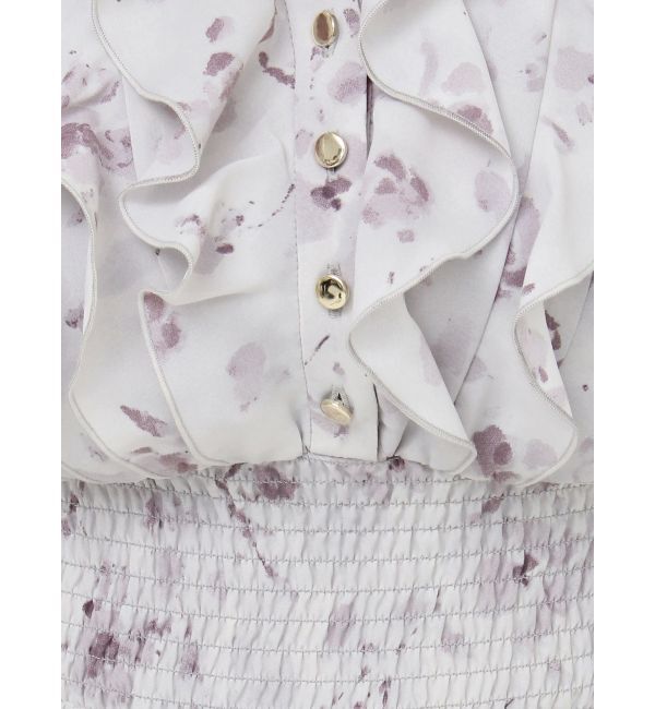 dazzlin「フラワープリーツワンピース」|ワンピース|