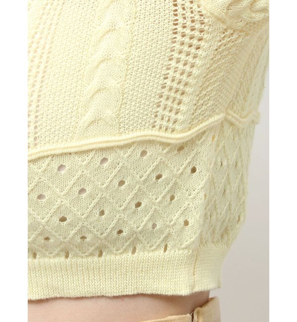 dazzlin「ハピネスカラーポロニット」|ニット・セーター|