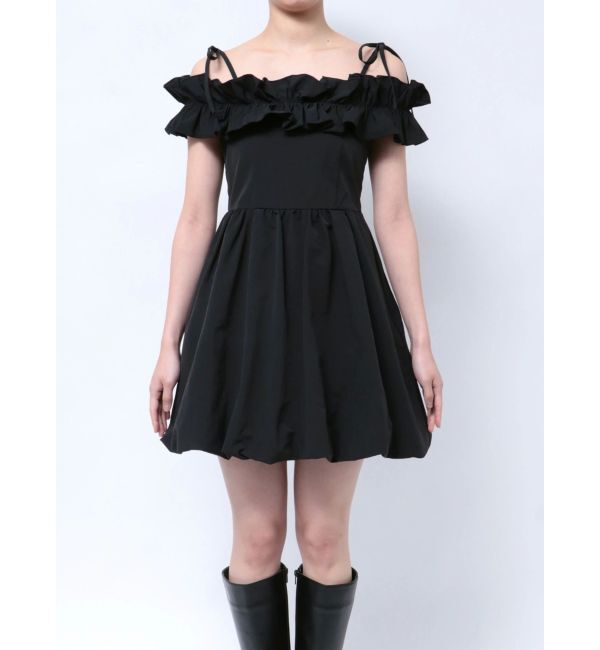 dazzlin「フリルバルーンワンピース」|ワンピース|