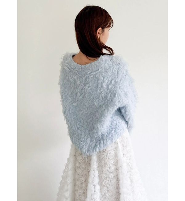 dazzlin「リップルカールVネックニット」|ニット・セーター|