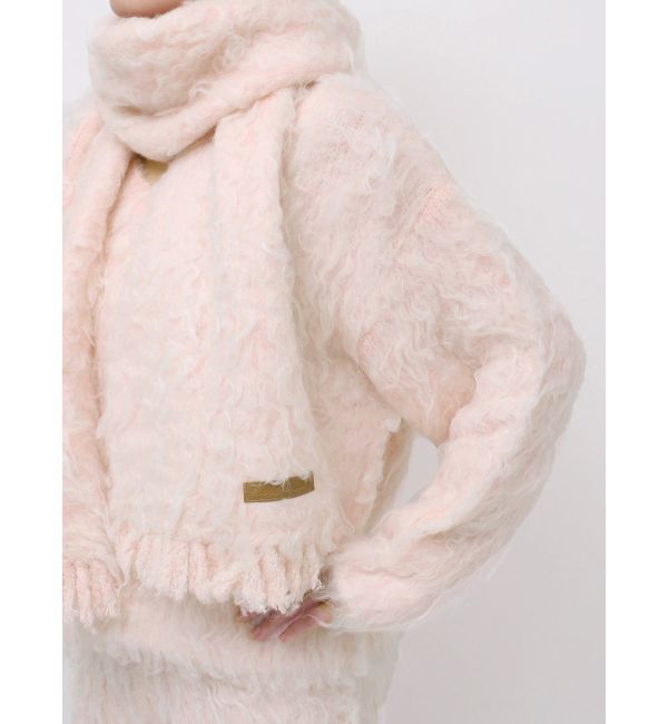 dazzlin「リップルカールVネックニット」|ニット・セーター|