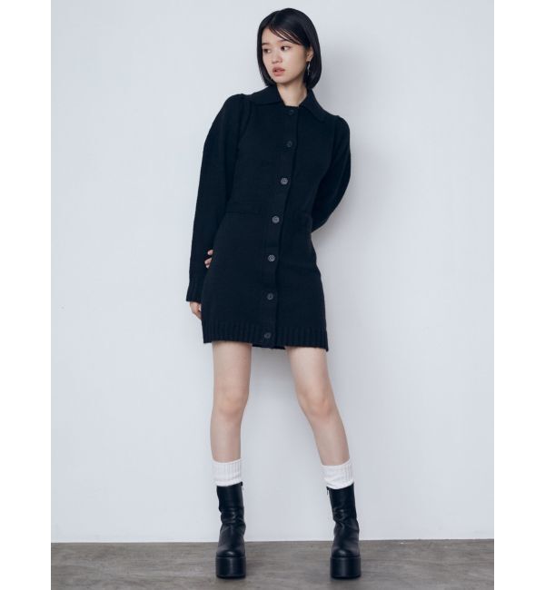 EMODA「シングルカラーミニマルワンピース」|ワンピース|