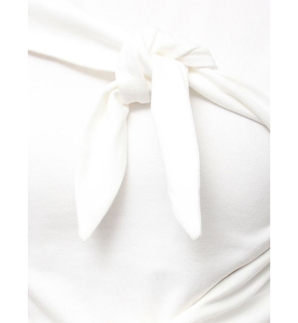 EMODA「ダブルリボンコンパクトTシャツ」|Tシャツ・カットソー|