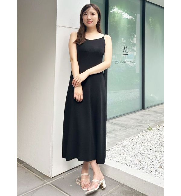 MERCURYDUO「ケープ付アームウォーマーニットワンピース」|ワンピース|