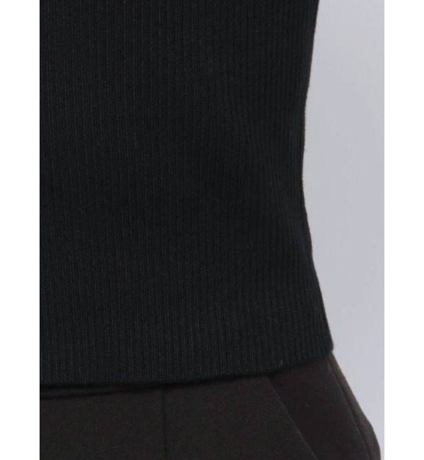 MERCURYDUO「ショルダーパールチェーンロングスリーブニット」|ニット・セーター|