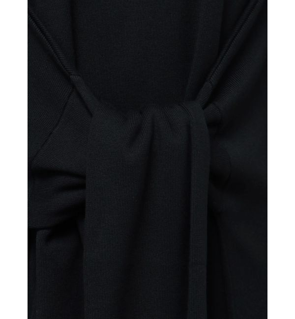 MERCURYDUO「フロントタイミニニットワンピース」|ワンピース|