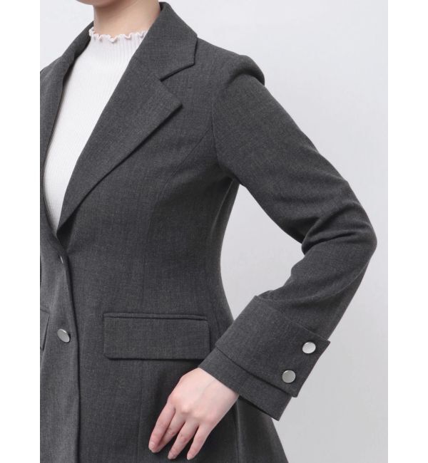 MERCURYDUO「フィットアンドフレアジャケット」|テーラードジャケット|