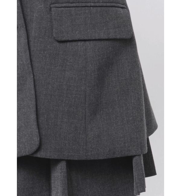 MERCURYDUO「フィットアンドフレアジャケット」|テーラードジャケット|