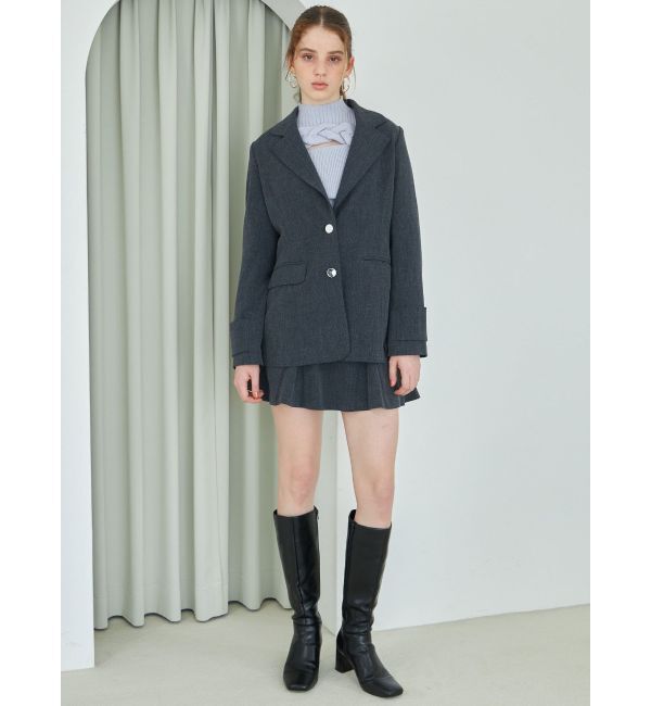 MERCURYDUO「フィットアンドフレアジャケット」|テーラードジャケット|