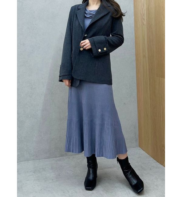 MERCURYDUO「フィットアンドフレアジャケット」|テーラードジャケット|