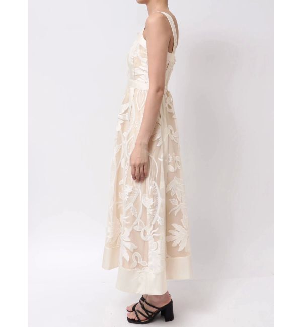 MERCURYDUO「カットワークレースキャミワンピース」|ワンピース|