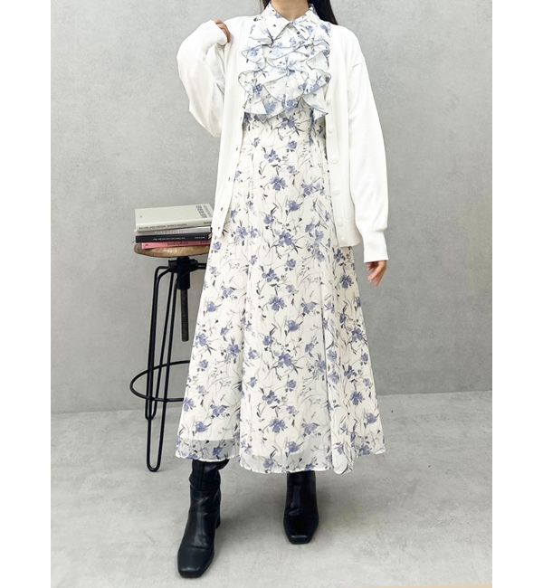 MERCURYDUO「BASICカラーカーディガン」|カーディガン|