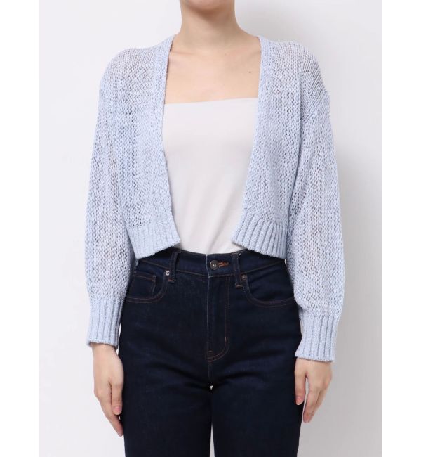 MERCURYDUO「スカシ編ミラメコンボレロカーディガン」|カーディガン|