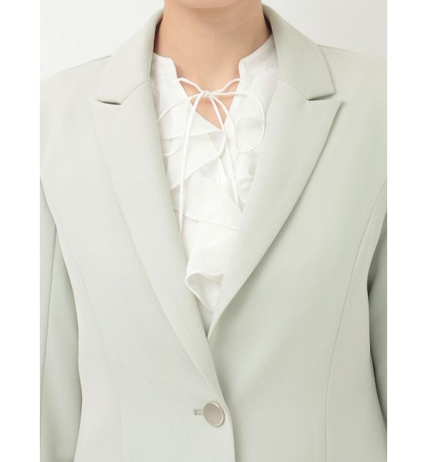 MERCURYDUO「【セットアップ着用可】バックドレープジャケット」|テーラードジャケット|