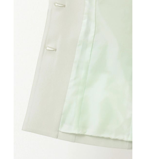 MERCURYDUO「【セットアップ着用可】バックドレープジャケット」|テーラードジャケット|