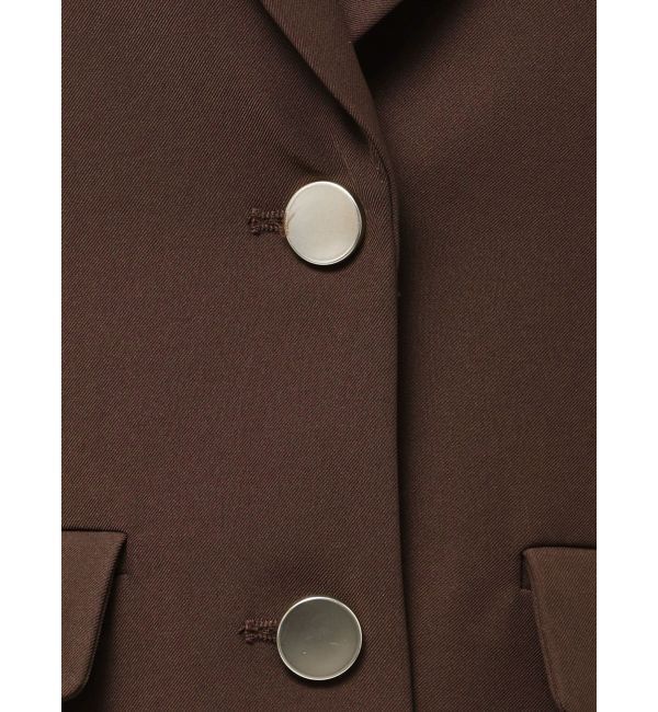 MERCURYDUO「【セットアップ着用可】バックドレープジャケット」|テーラードジャケット|