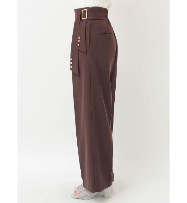 MERCURYDUO「【セットアップ着用可】サイドベルトストレートパンツ」|その他|