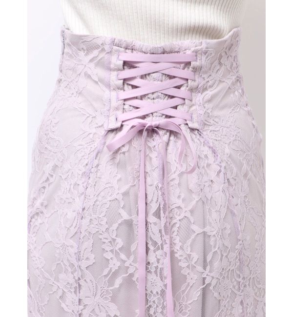 MERCURYDUO「レースマーメイドスカート」|スカート|