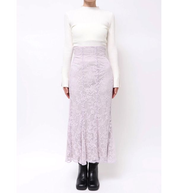 MERCURYDUO「レースマーメイドスカート」|スカート|