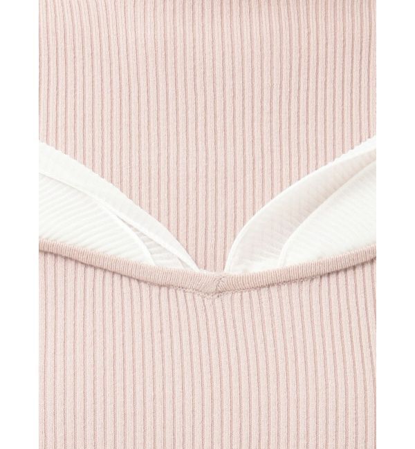 MERCURYDUO「プリーツフリル使いニット」|ニット・セーター|