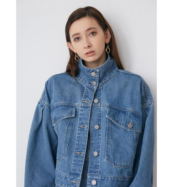 MURUA「ラウンドヘムBIGポケットGジャン」|デニムジャケット|