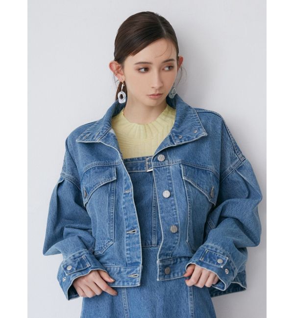 MURUA「ラウンドヘムBIGポケットGジャン」|デニムジャケット|