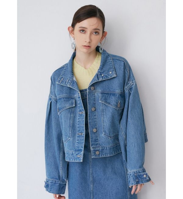 MURUA「ラウンドヘムBIGポケットGジャン」|デニムジャケット|