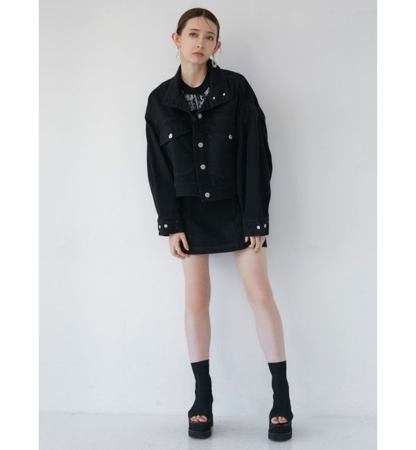 MURUA「ラウンドヘムBIGポケットGジャン」|デニムジャケット|