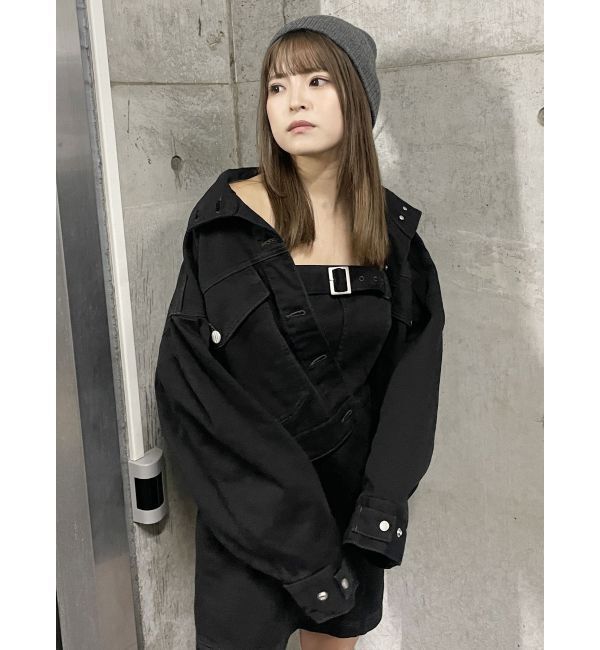 MURUA「ラウンドヘムBIGポケットGジャン」|デニムジャケット|