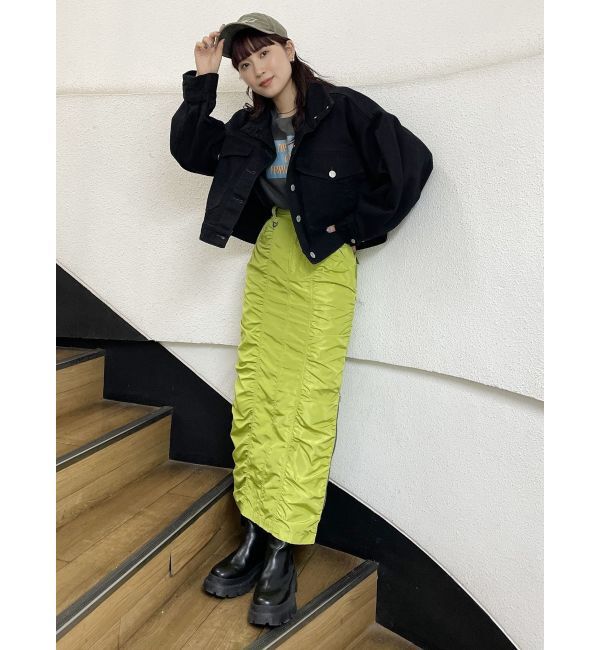 MURUA「ラウンドヘムBIGポケットGジャン」|デニムジャケット|