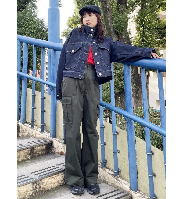 MURUA「ラウンドヘムBIGポケットGジャン」|デニムジャケット|