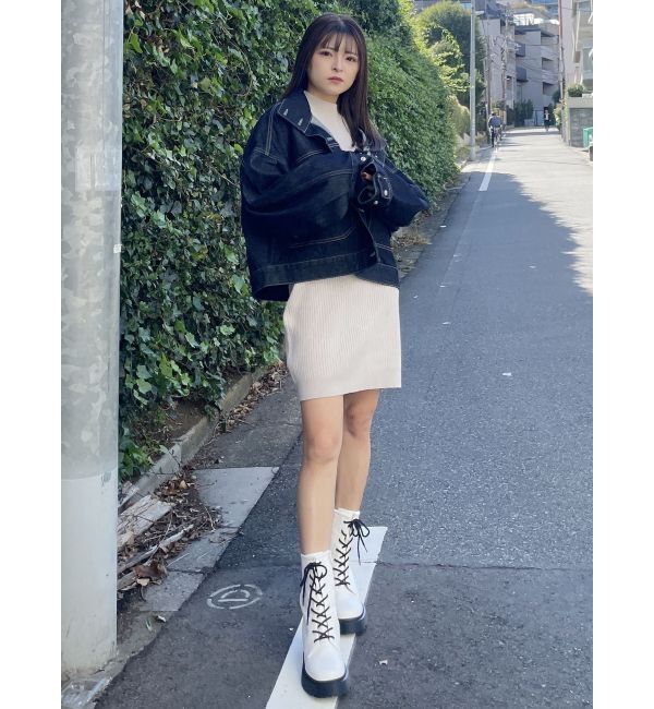 MURUA「ラウンドヘムBIGポケットGジャン」|デニムジャケット|