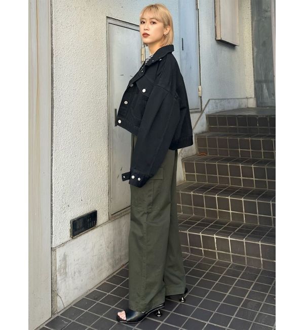 MURUA「ラウンドヘムBIGポケットGジャン」|デニムジャケット|