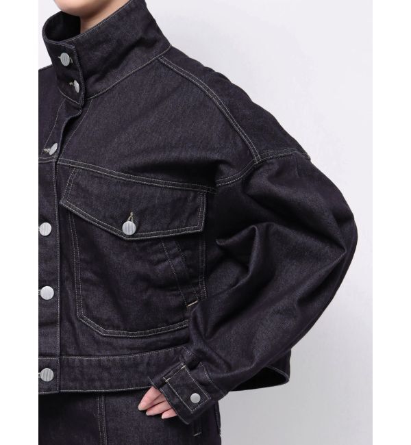 MURUA「ラウンドヘムBIGポケットGジャン」|デニムジャケット|