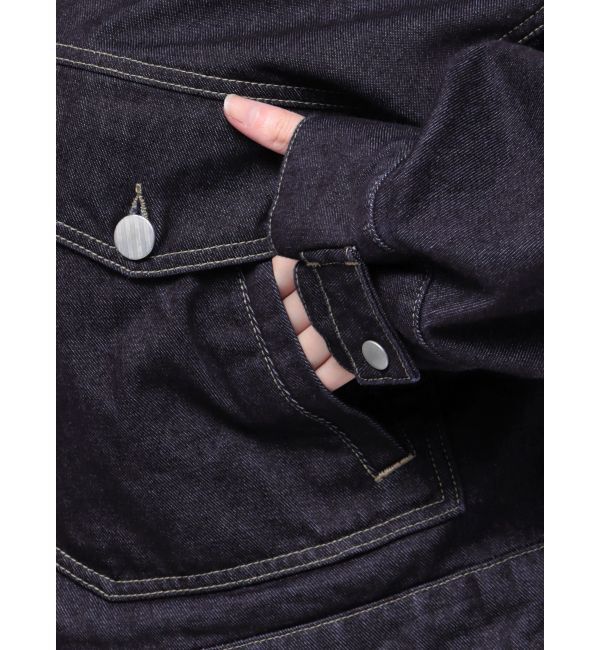 MURUA「ラウンドヘムBIGポケットGジャン」|デニムジャケット|