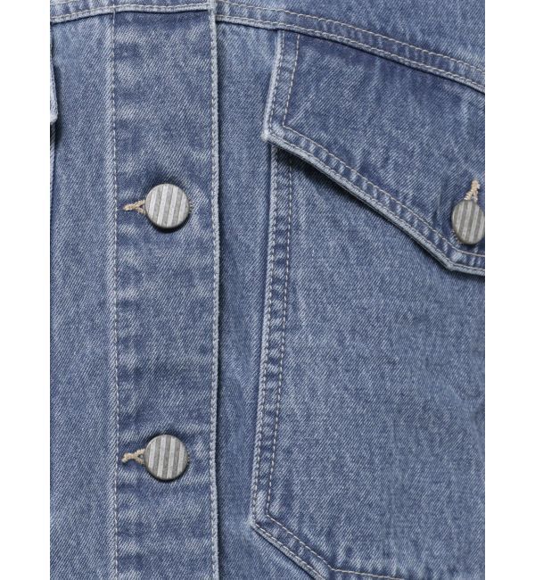 MURUA「ラウンドヘムBIGポケットGジャン」|デニムジャケット|