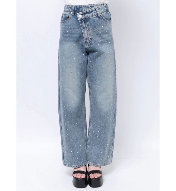 MURUA「ランダムホットフィックスデニム」|デニム|