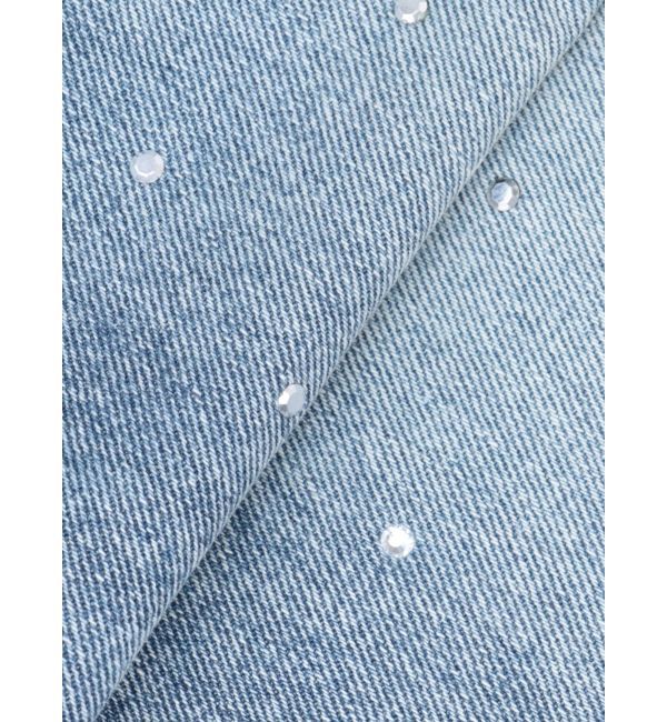 MURUA「ランダムホットフィックスデニム」|デニム|