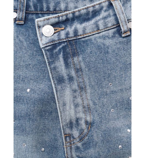 MURUA「ランダムホットフィックスデニム」|デニム|