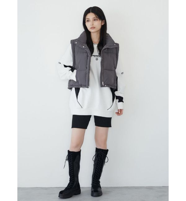 MURUA「バイカラーレーサースウェット」|Tシャツ・カットソー|