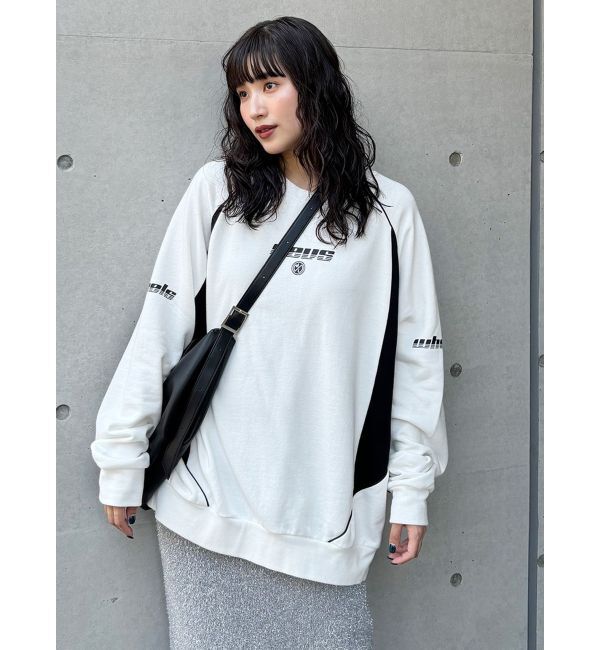 MURUA「バイカラーレーサースウェット」|Tシャツ・カットソー|