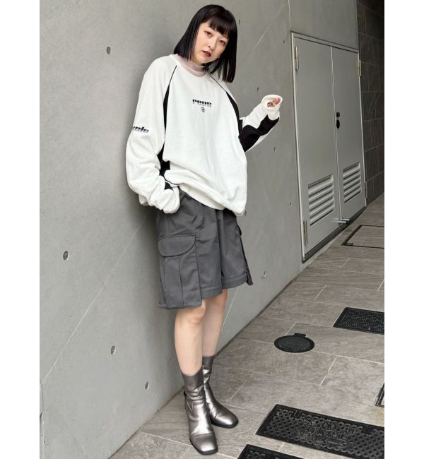 MURUA「バイカラーレーサースウェット」|Tシャツ・カットソー|