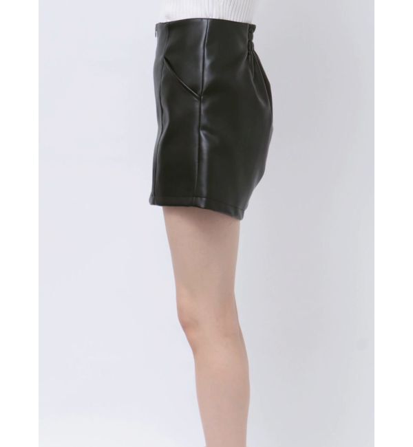 MURUA「フェイクレザーショートパンツ」|その他|